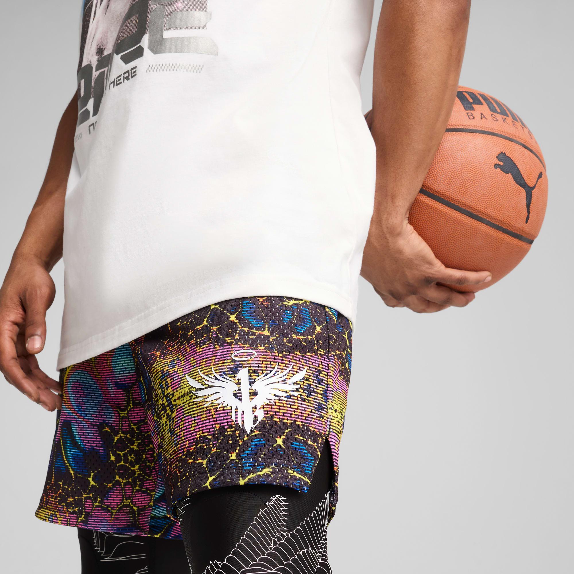 PUMA x LAMELO BALL Alien Skin 2-in-1 Men's Basketball Tights Product Image