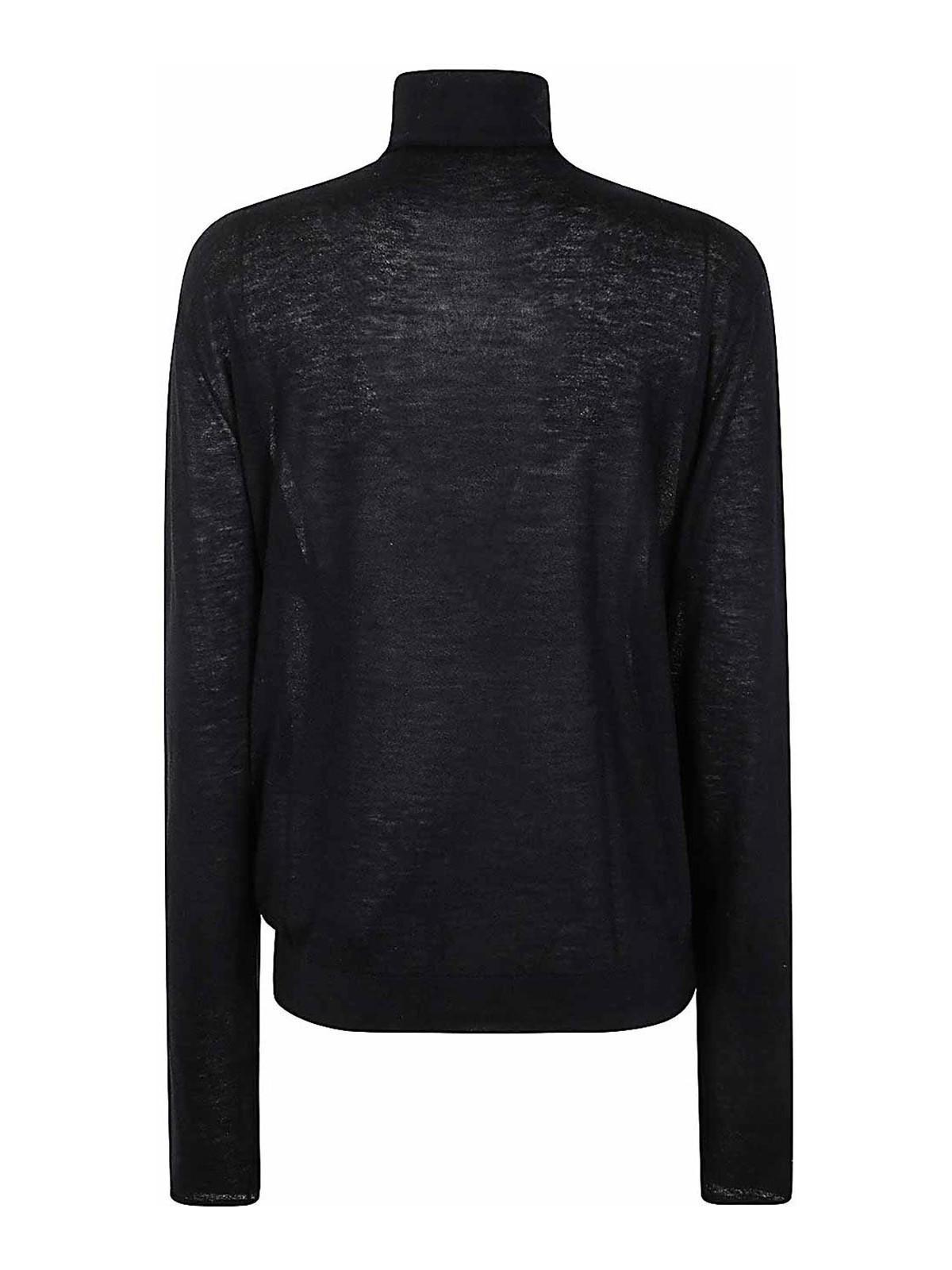 EXTREME CASHMERE Sweater Delicate Cashmere N°365 Thunder In Negro Product Image