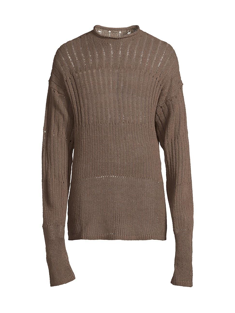 Mens Grid Oversized Sweater Product Image