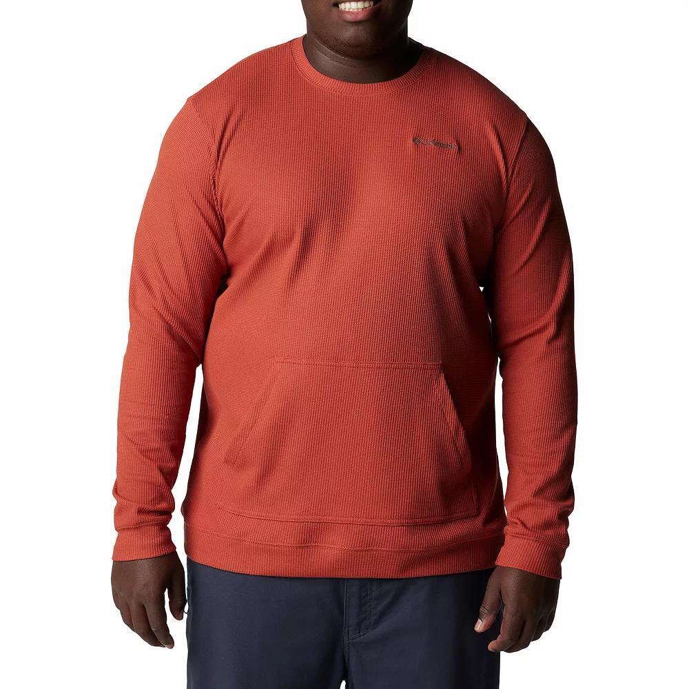Big & Tall Columbia Pitchstone Knit Crew Sweatshirt, Men's, Size: 4XB, Stone Green Product Image