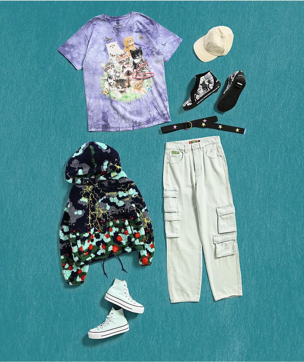 Heelys x RIPNDIP Racer Mid Black Shoes Product Image
