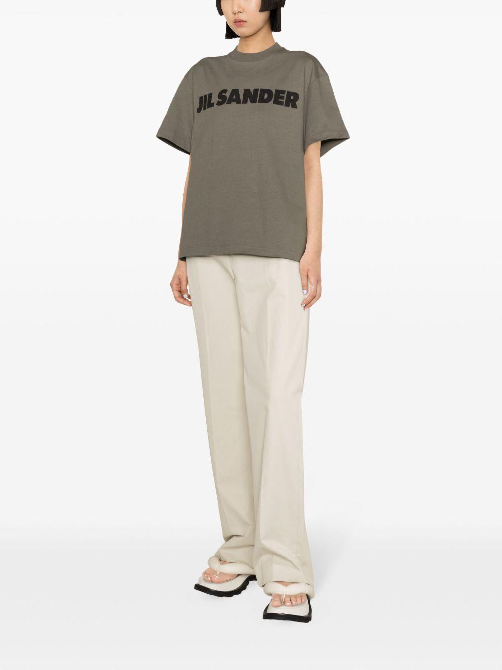 logo-print cotton T-shirt  Product Image