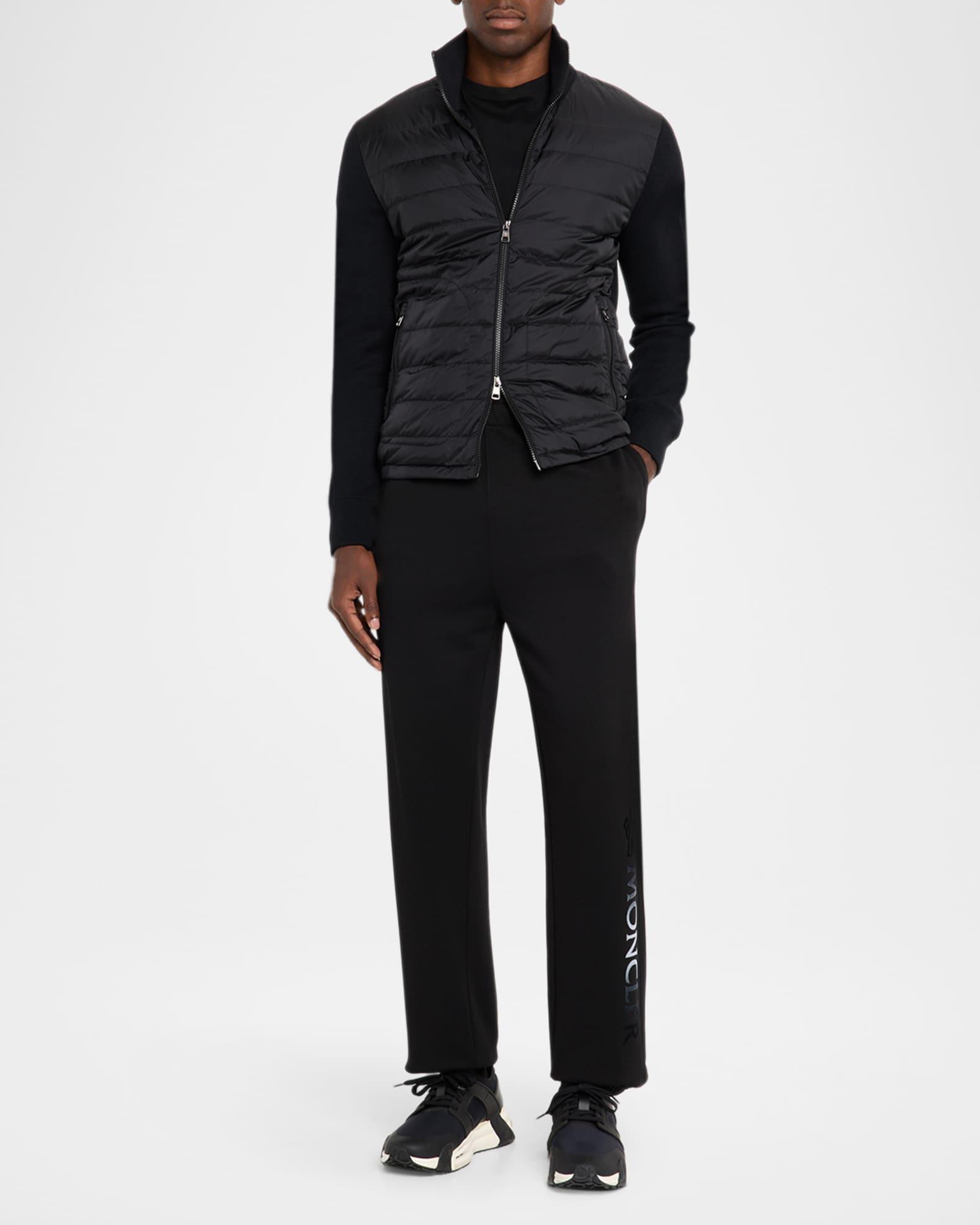 Men's Archivio Basic Puffer Wool Sleeve Cardigan Product Image