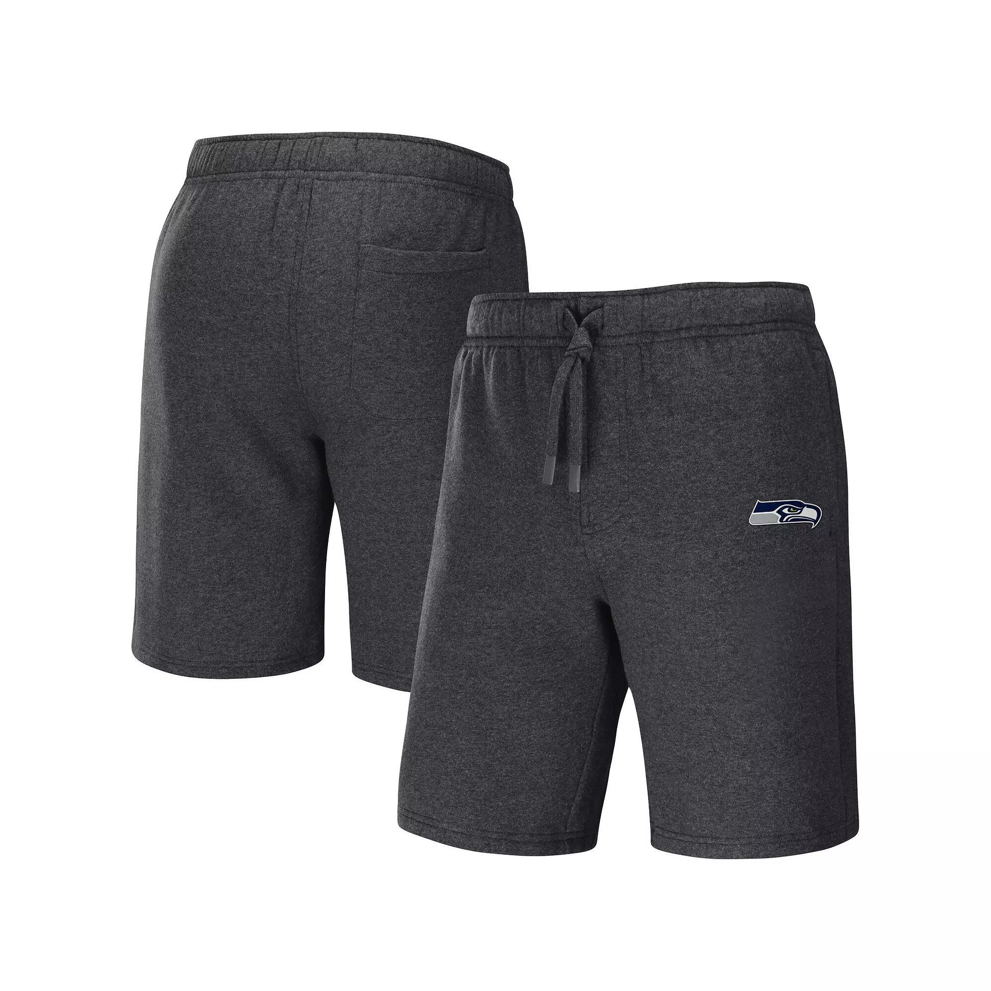 Men's NFL x Darius Rucker Collection by Fanatics Heather Charcoal Las Vegas Raiders Logo Shorts, Size: Large, Lvr Charco Product Image