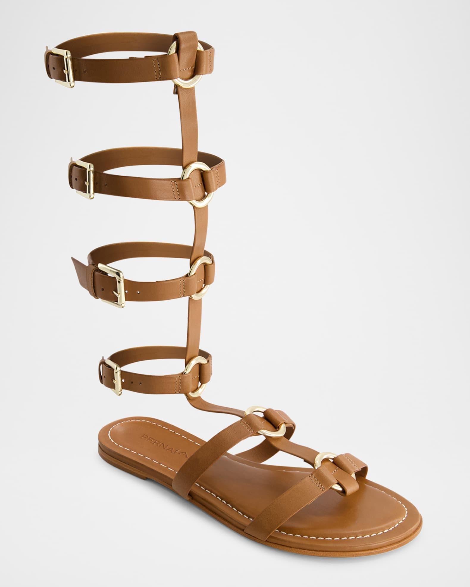 Hero Leather Tall Gladiator Sandals Product Image