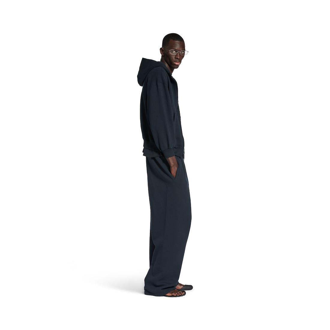 Men's Balenciaga I Scholl Baggy Sweatpants in Black Faded Product Image