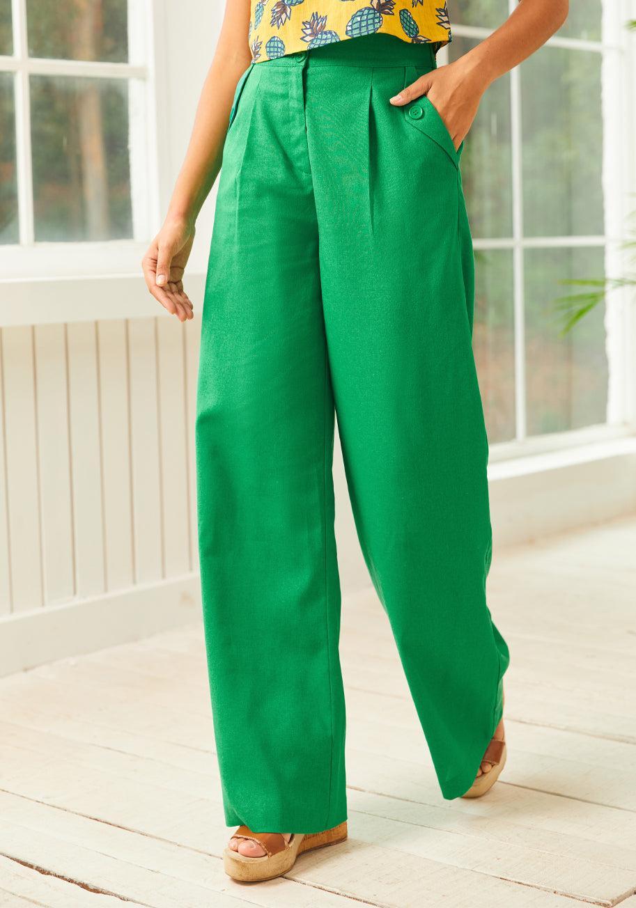 Lazy Afternoon Wide Leg Pants Product Image