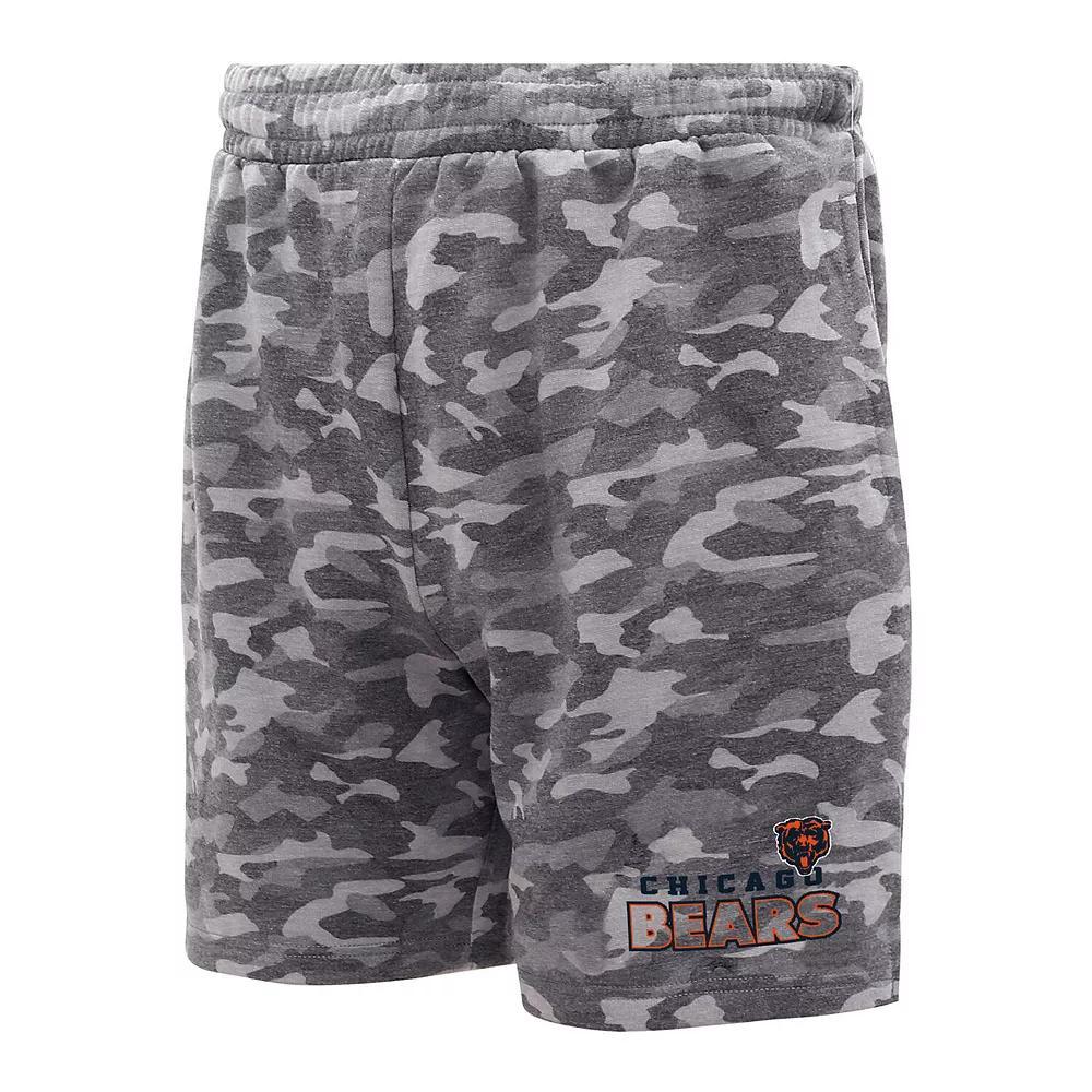 Men's Concepts Sport  Charcoal Miami Dolphins Biscayne Camo Shorts, Size: XL Product Image