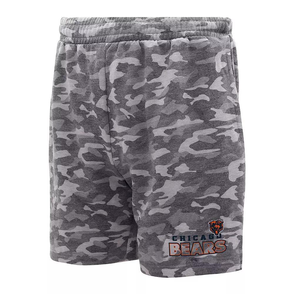 Men's Concepts Sport  Charcoal Miami Dolphins Biscayne Camo Shorts, Size: XL Product Image