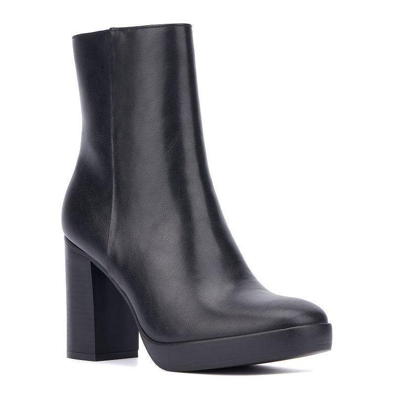 New York & Company Fay Women's Ankle Booties, Size: 9, Red Product Image