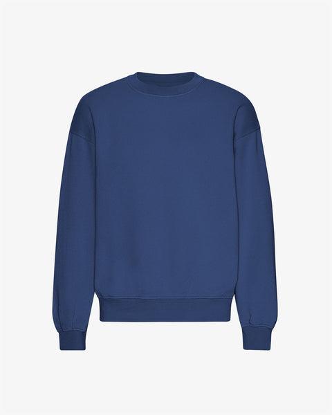 Organic Oversized Crew - Red Tangerine Product Image