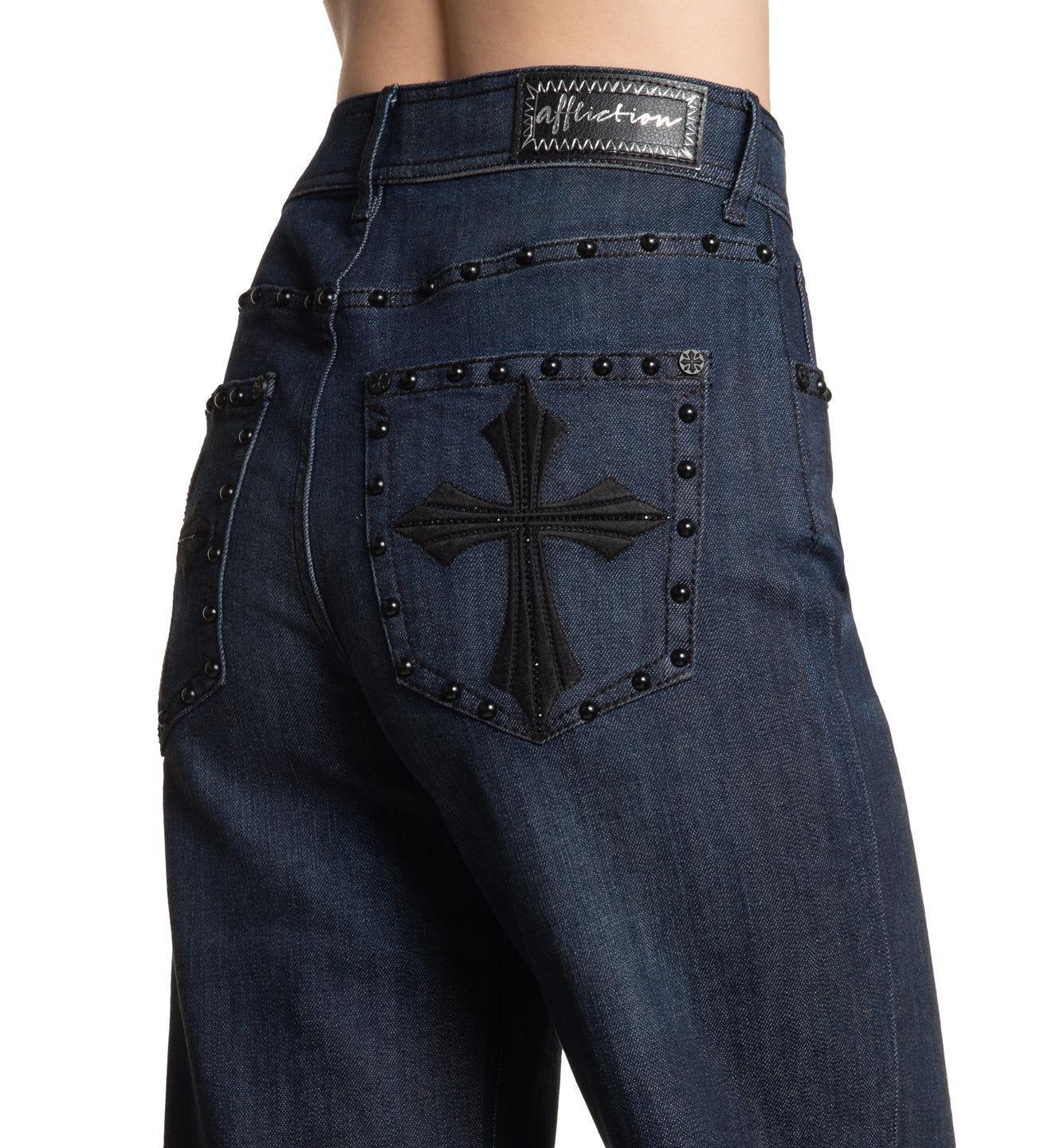 Straight Leg Twilight Jeans Female Product Image