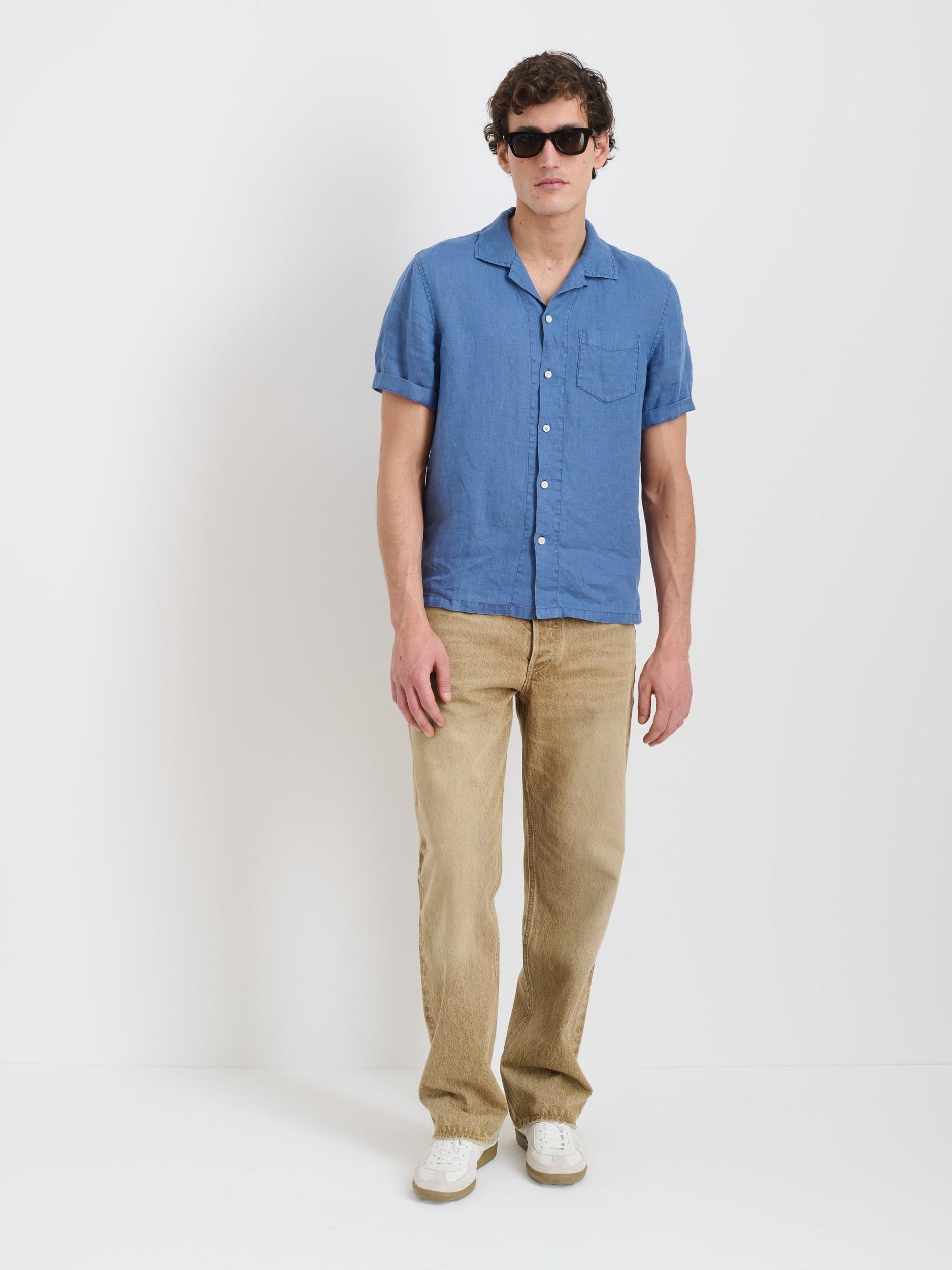Camp Shirt In Linen Product Image