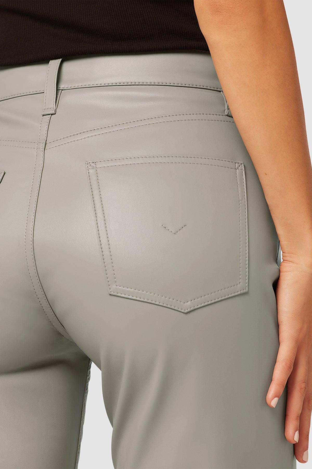 Remi High-Rise Vegan Leather Straight Pant Female Product Image