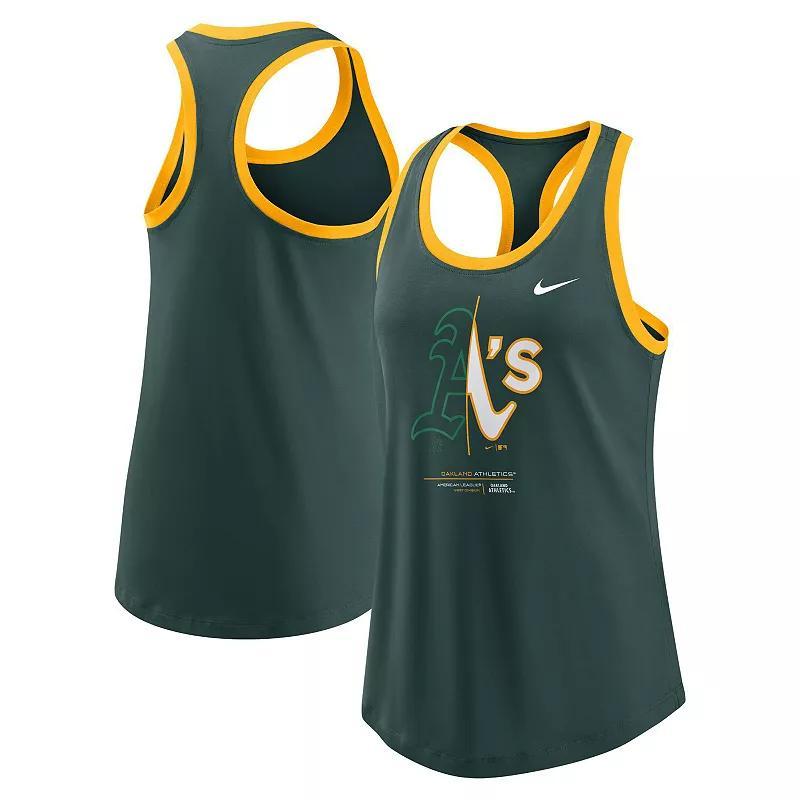Women's Nike Navy Milwaukee Brewers Tech Tank Top, Size: Small, Blue Product Image