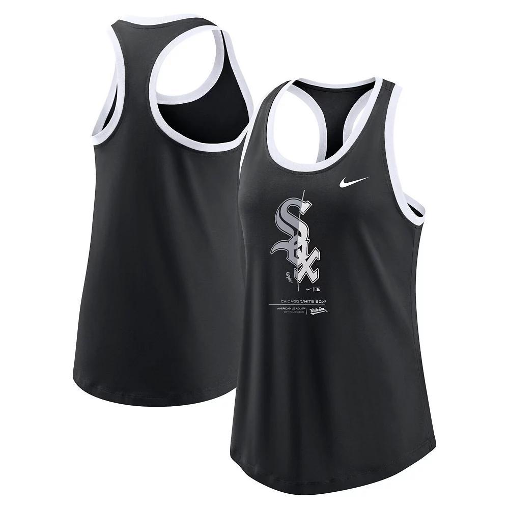 Women's Nike Black Chicago White Sox Tech Tank Top, Size: Large Product Image