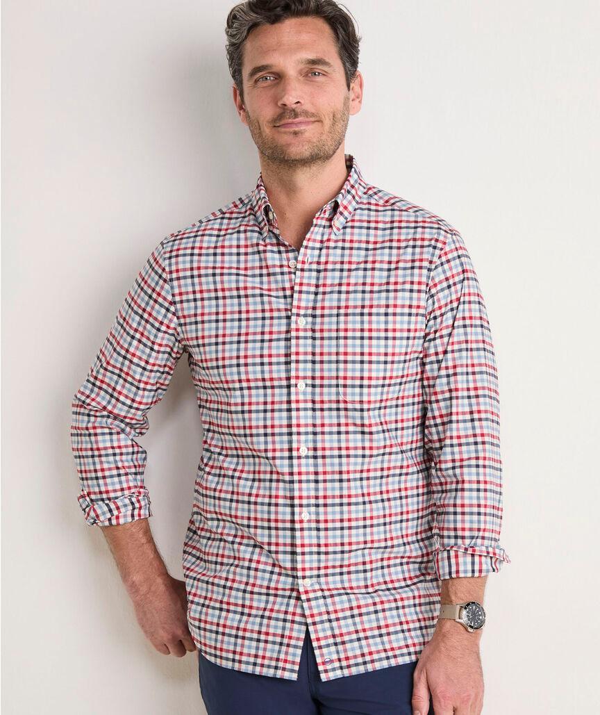 Tattersall Performance Cotton Shirt Product Image