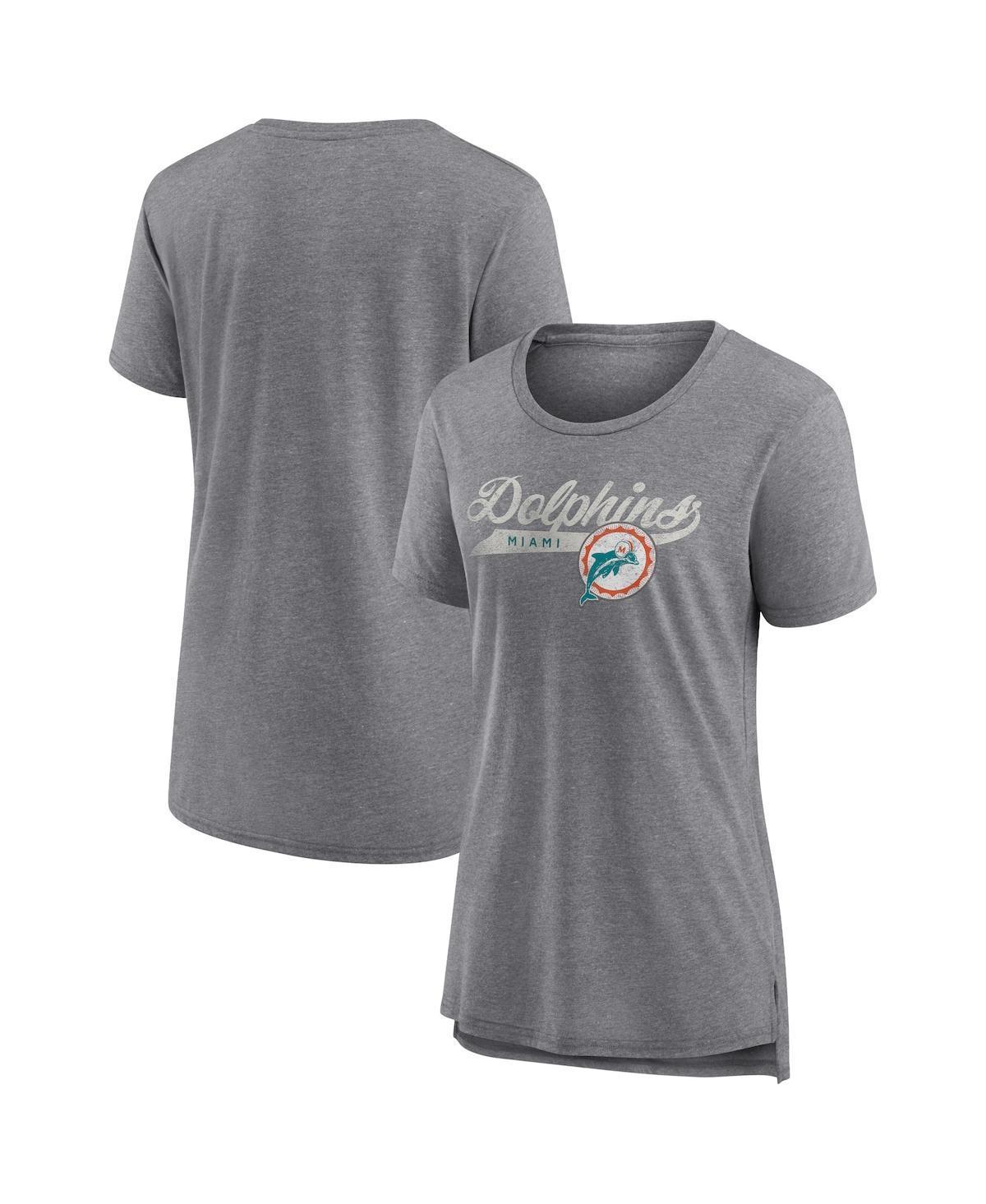 Womens Fanatics Branded Heather Royal New England Patriots Original Play Tri-Blend T-Shirt Product Image