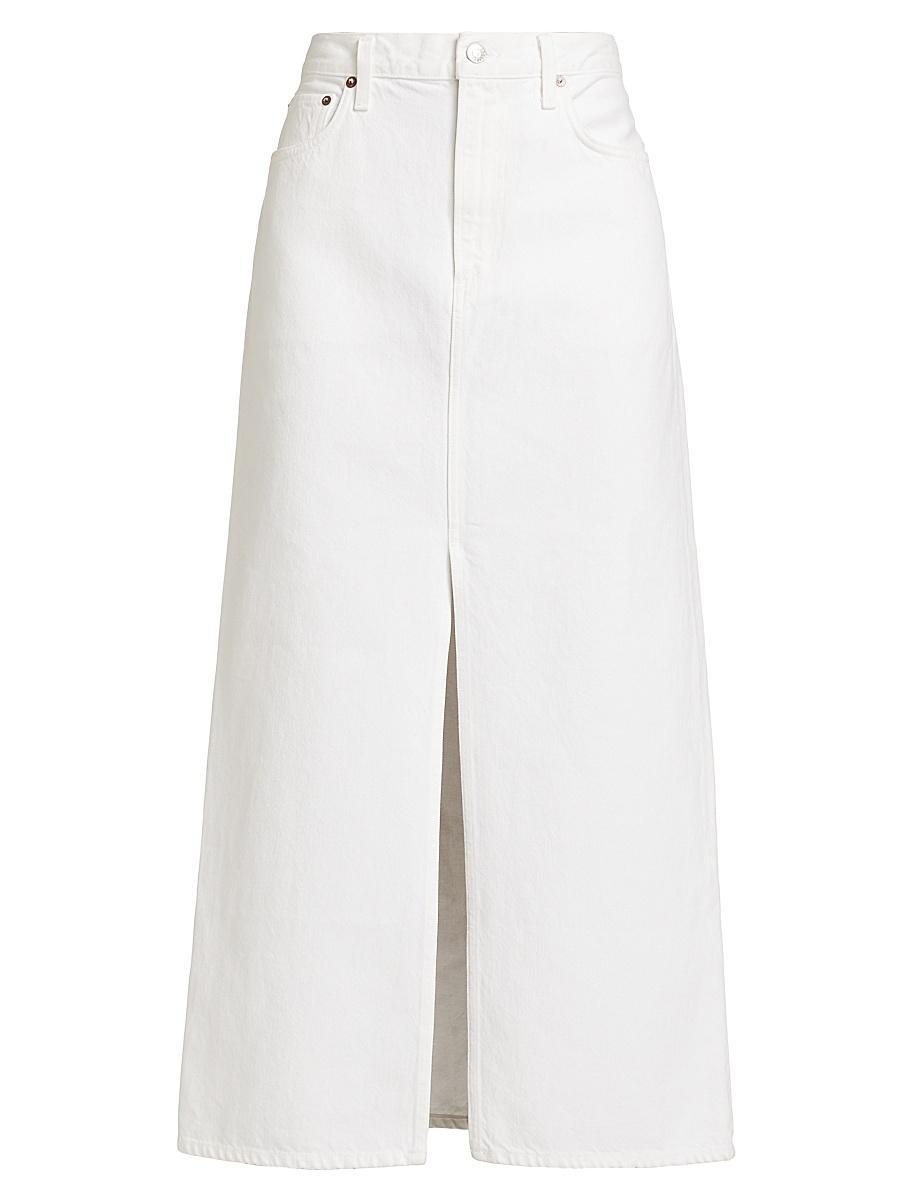 Womens Leif Denim Maxi Skirt Product Image