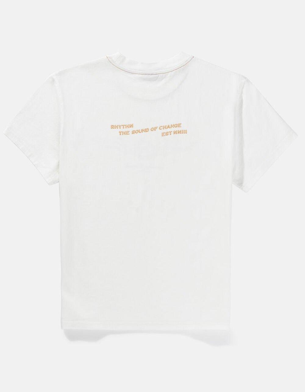 RHYTHM Flyer Band Mens Tee - WHITE Product Image