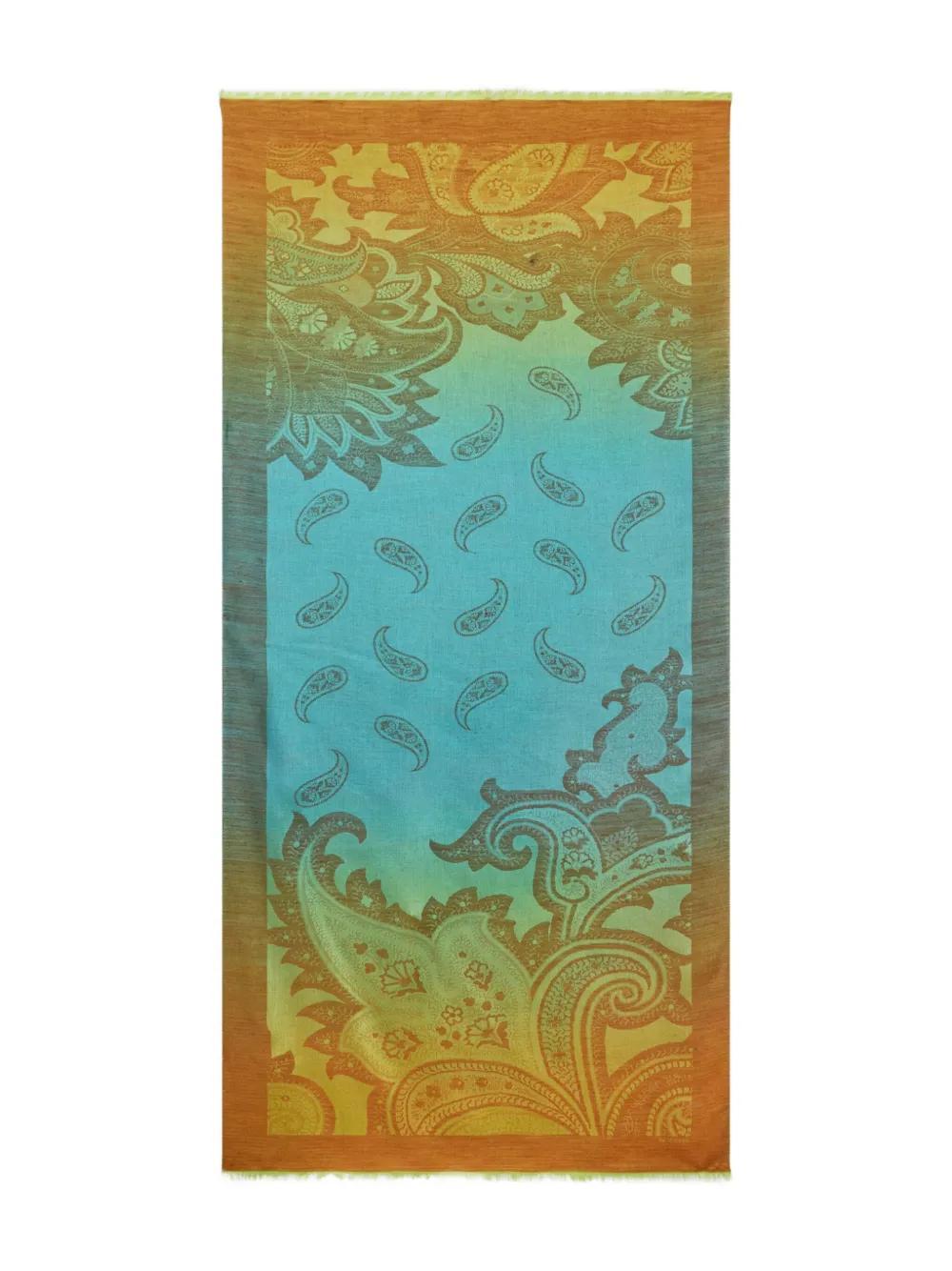 ETRO Graphic-print Scarf In Multi Product Image