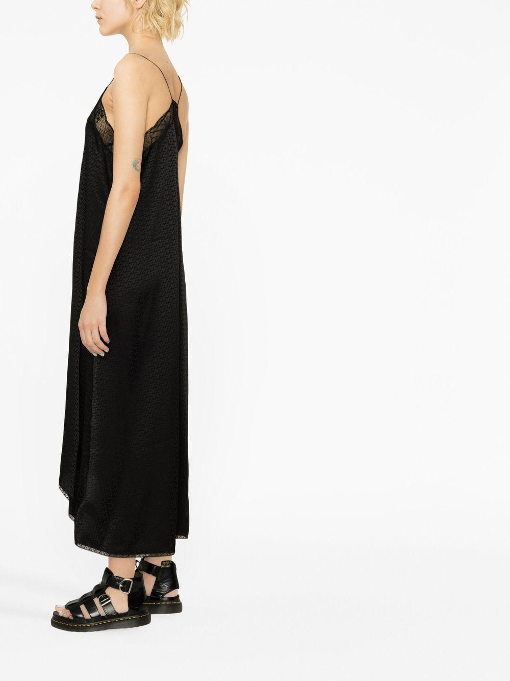Risty logo-jacquard slip dress Product Image