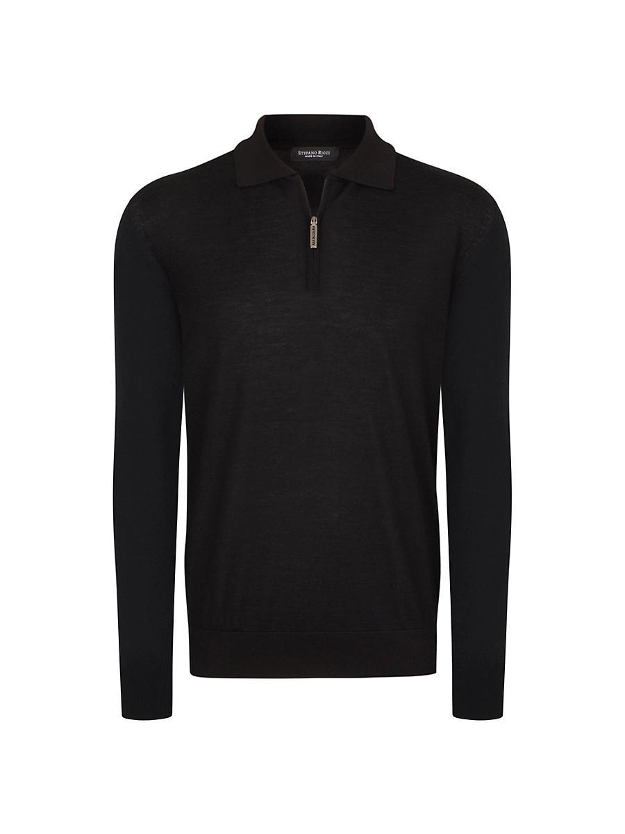 Mens Polo Sweater Product Image