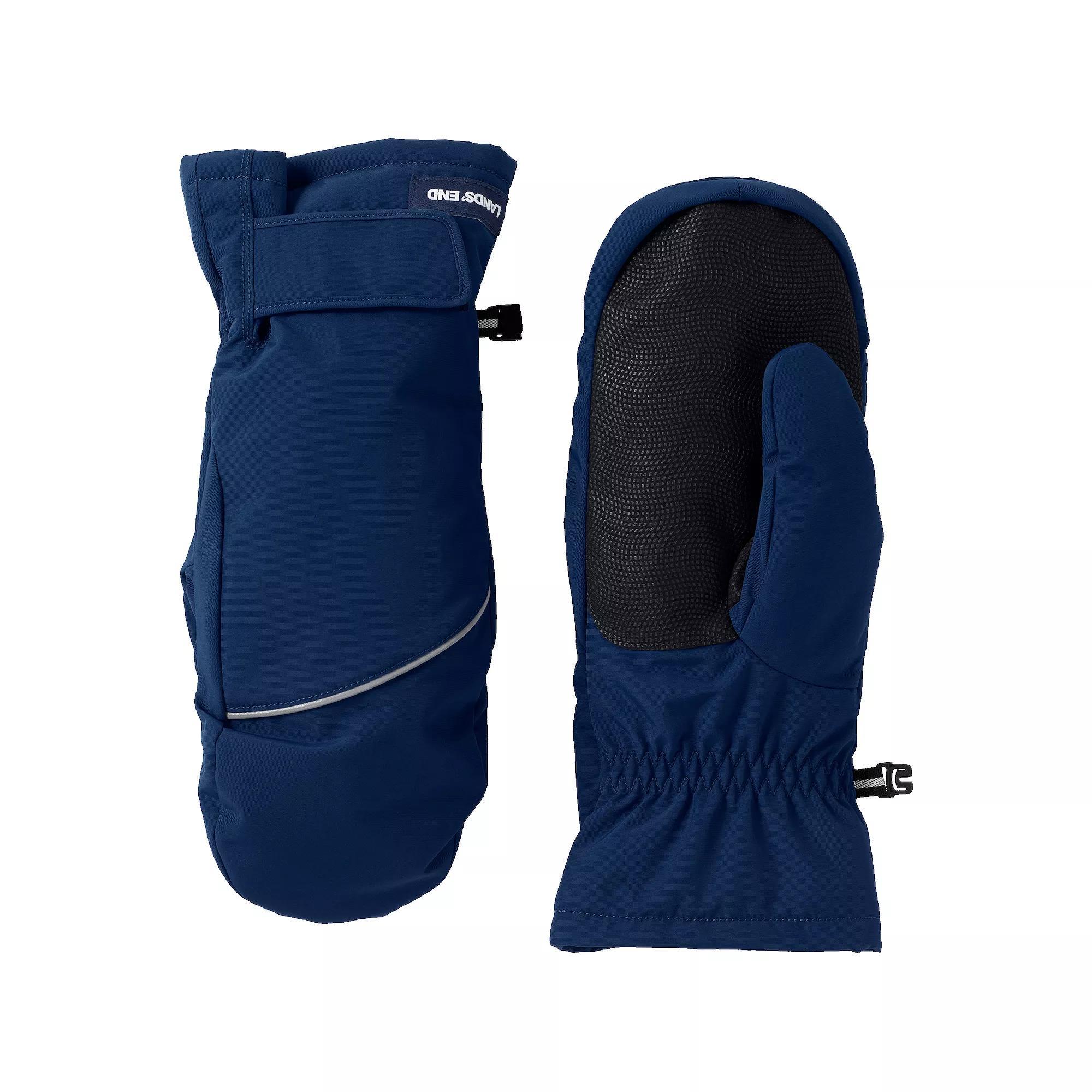 Men's Lands' End Squall Touch Screen Mittens, Size: Large, Deep  Blue Product Image