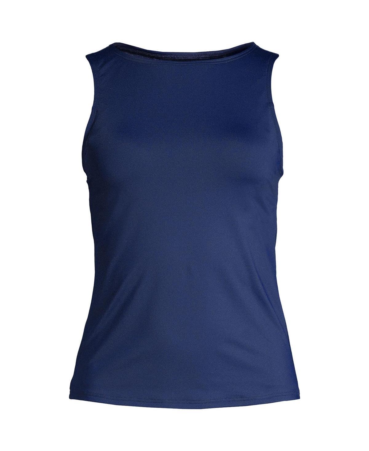 Plus Size Lands' End DDD-Cup Chlorine Resistant UPF 50 Tankini Top, Women's, Size: 20W Ddd, Deep  Blue Product Image