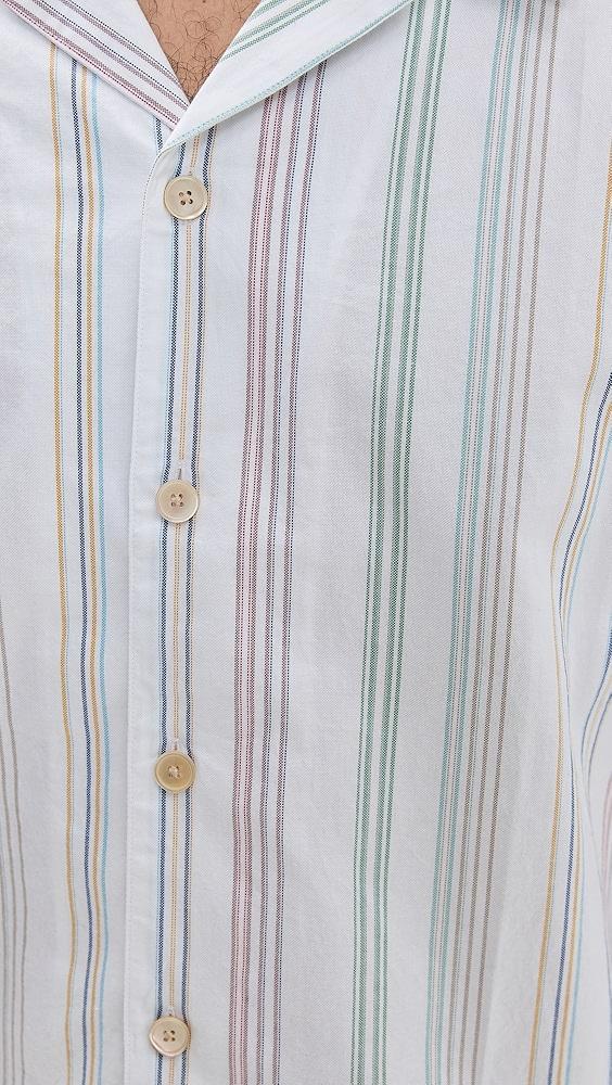 PS Paul Smith Striped Short Sleeve Shirt | Shopbop Product Image