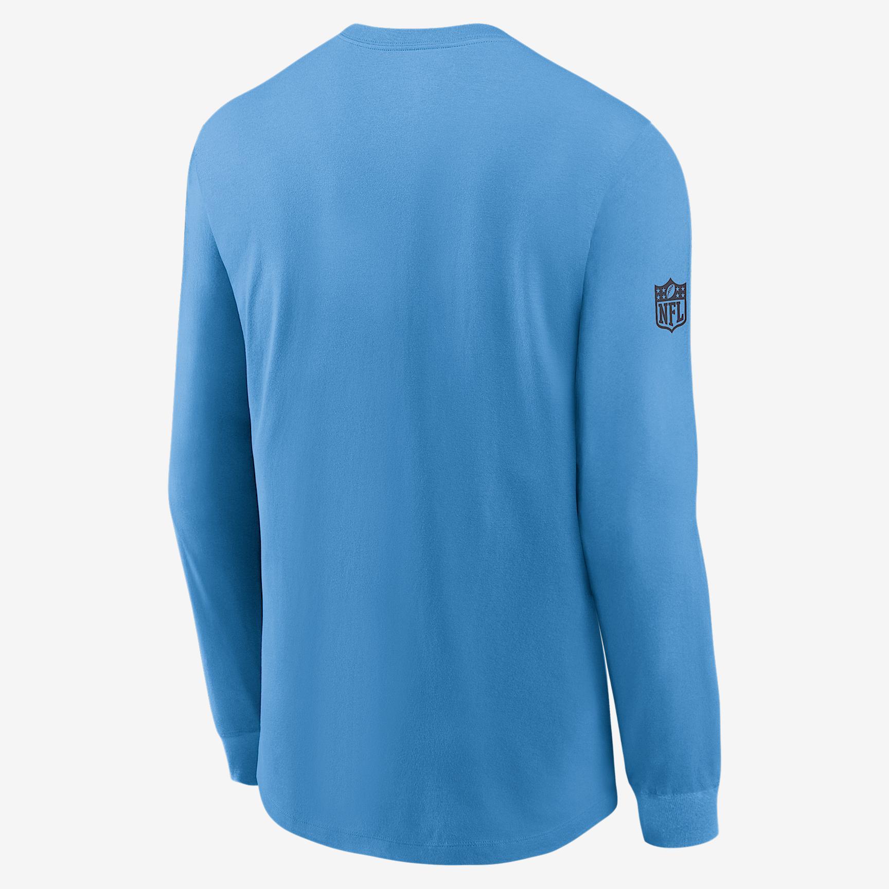 Tennessee Titans Sideline Team Issue Nike Men's Dri-FIT NFL Long-Sleeve T-Shirt Product Image