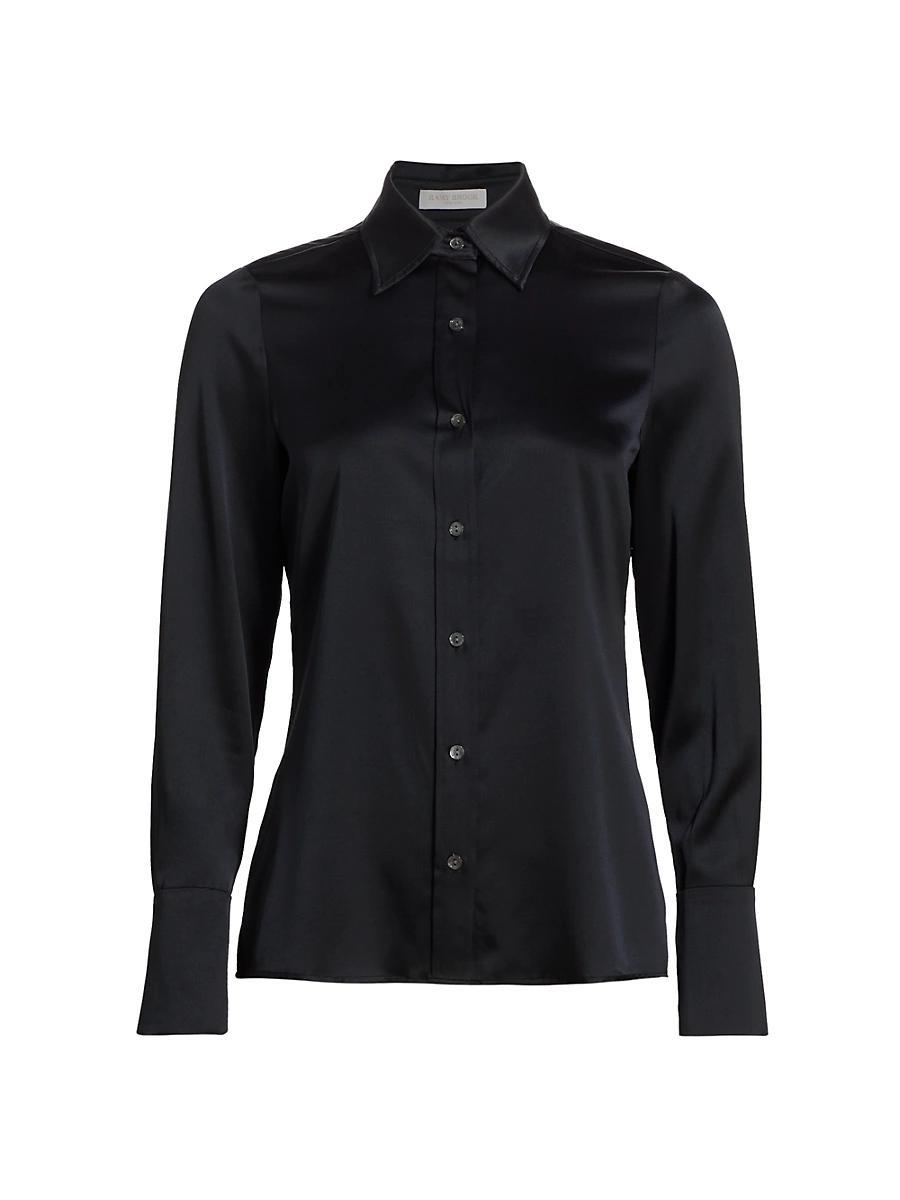 Ramy Brook Silk-Blend Victoria Blouse Product Image