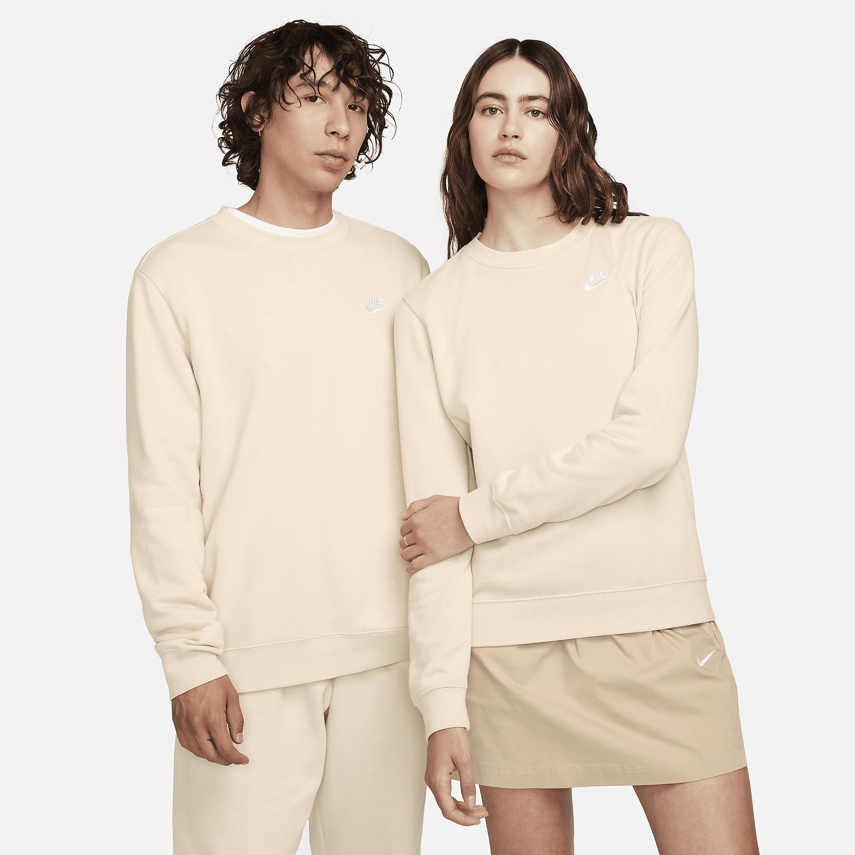 Women's Nike Sportswear Club Fleece Crew-Neck Sweatshirt Product Image