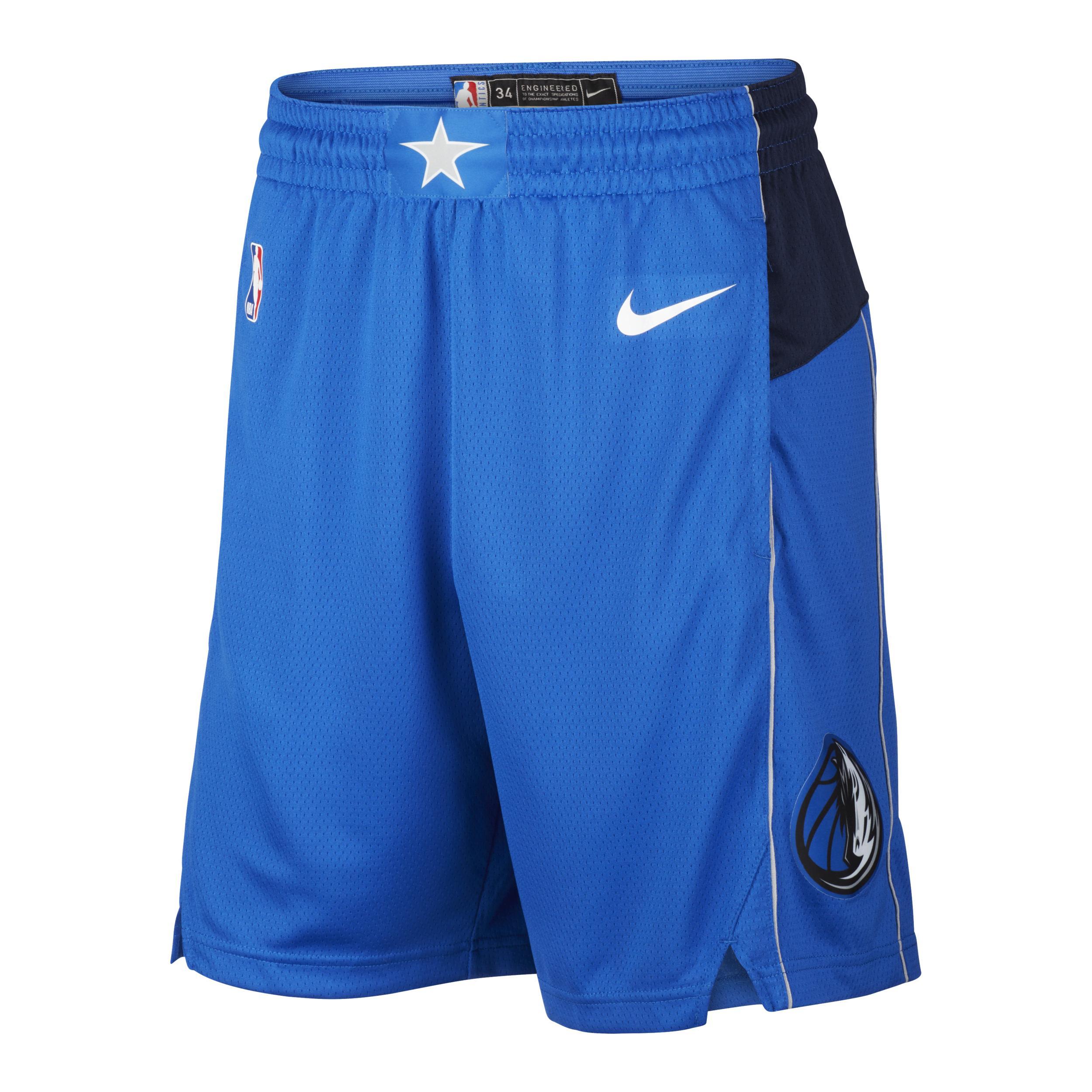 Dallas Mavericks Icon Edition Nike Men's NBA Swingman Shorts Product Image