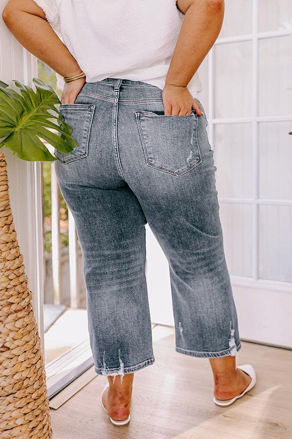 Judy Blue Caroline High Waist Crop Jean Curves Product Image