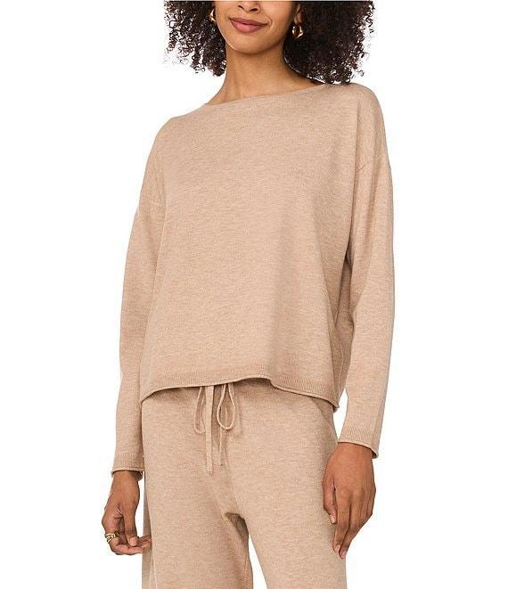 Vince Camuto Crew Neck Long Sleeve Top Product Image