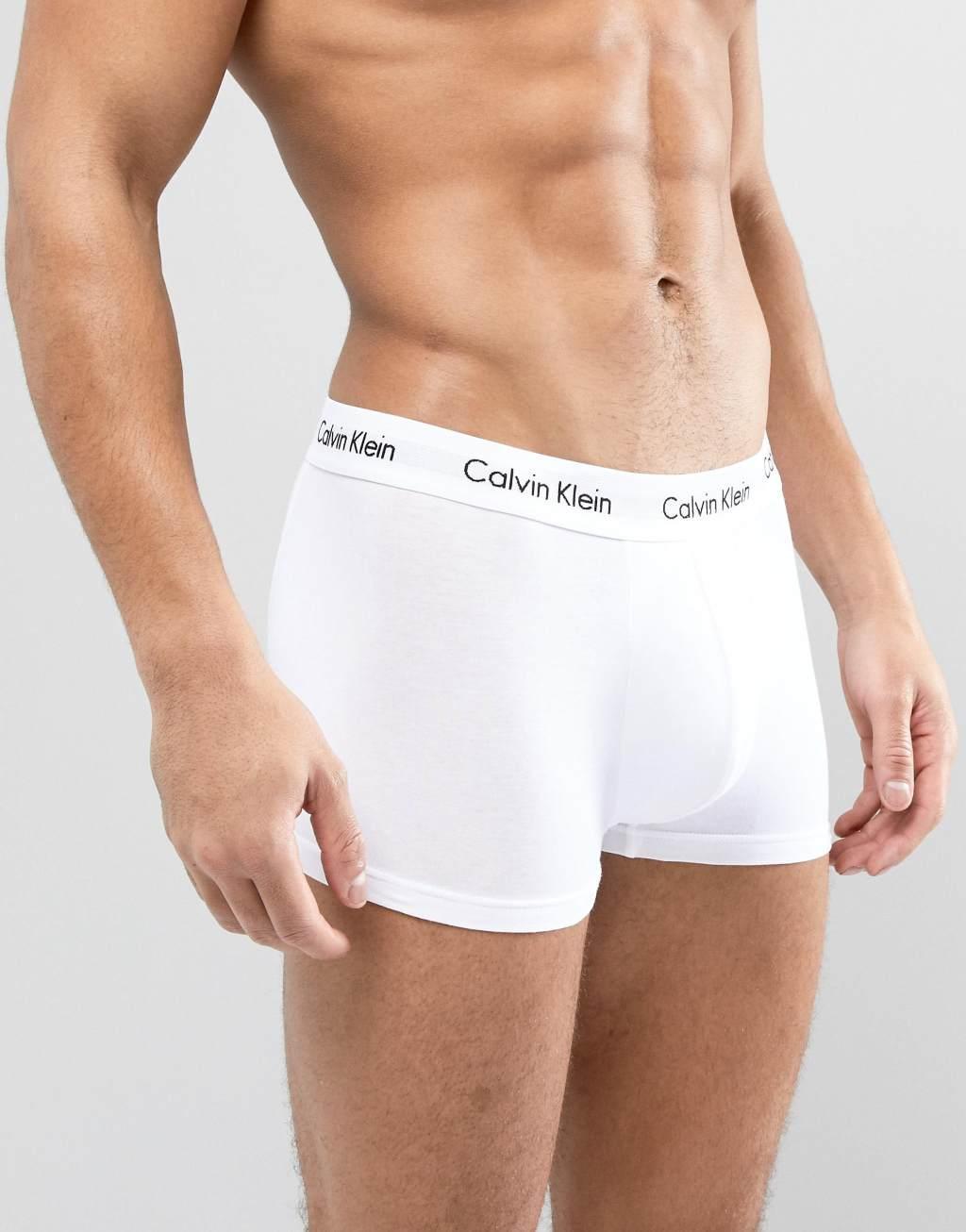 Calvin Klein Cotton Stretch 3 pack low rise boxer briefs Product Image