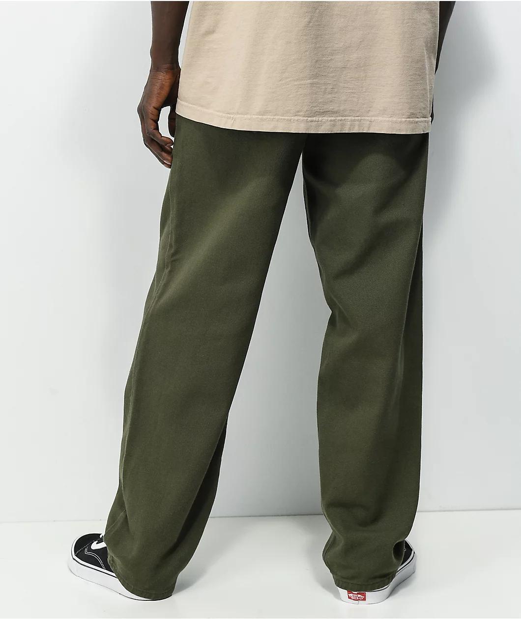Empyre Loose Fit Grape Leaf Denim Skate Jeans Product Image