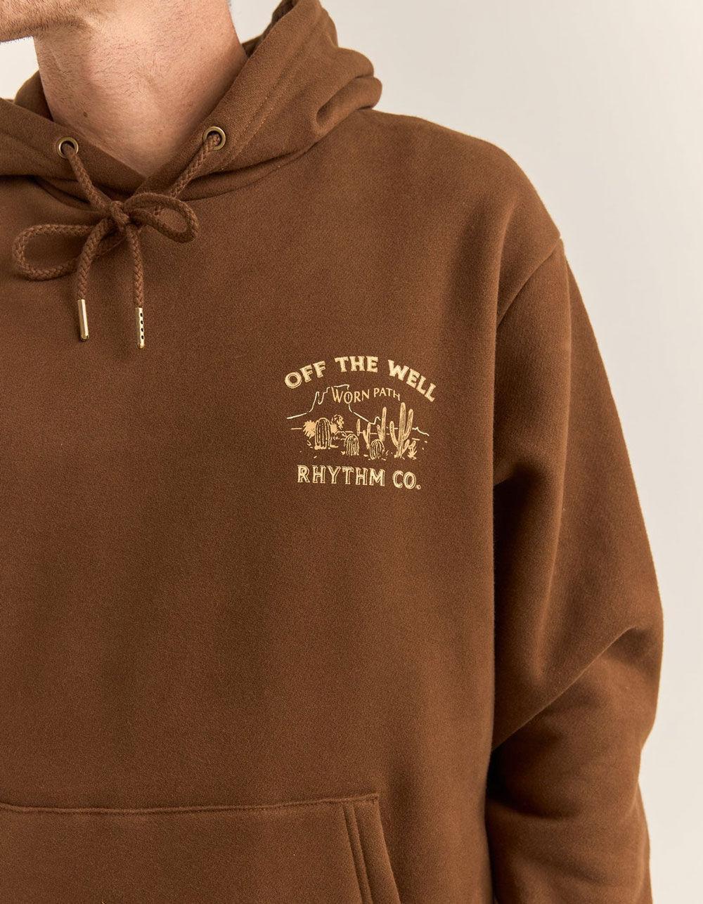 RHYTHM Worn Path Mens Hoodie Product Image