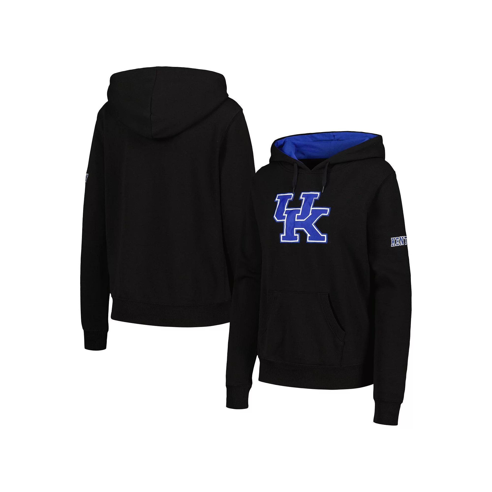 Women's Colosseum  Black Kentucky Wildcats Big Logo Pullover Hoodie, Size: Medium Product Image