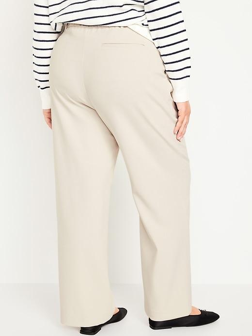 Extra High-Waisted Taylor Trouser Wide-Leg Pants Product Image