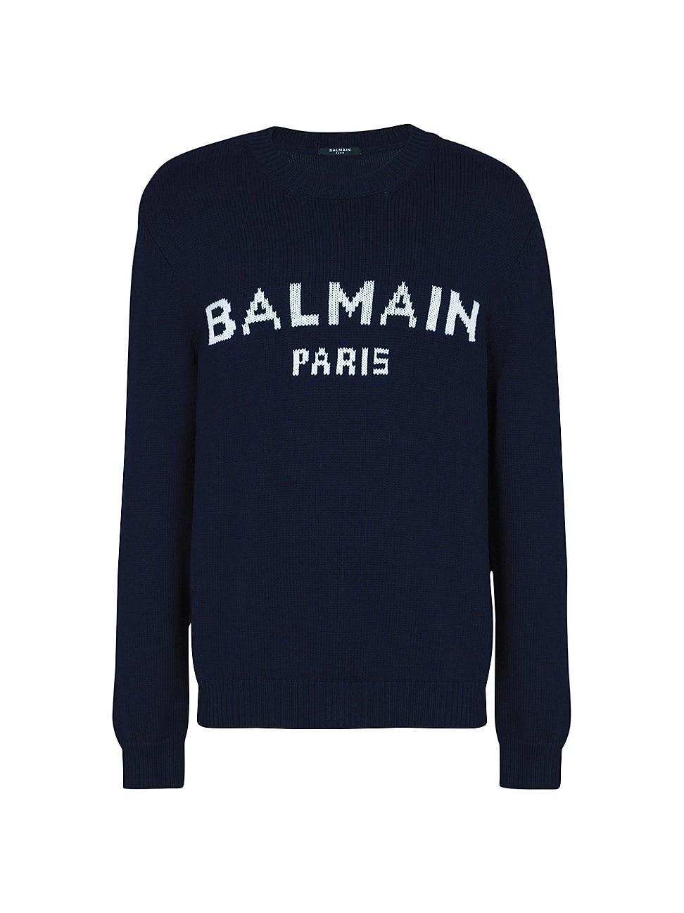 Mens Logo Wool-Blend Sweater Product Image
