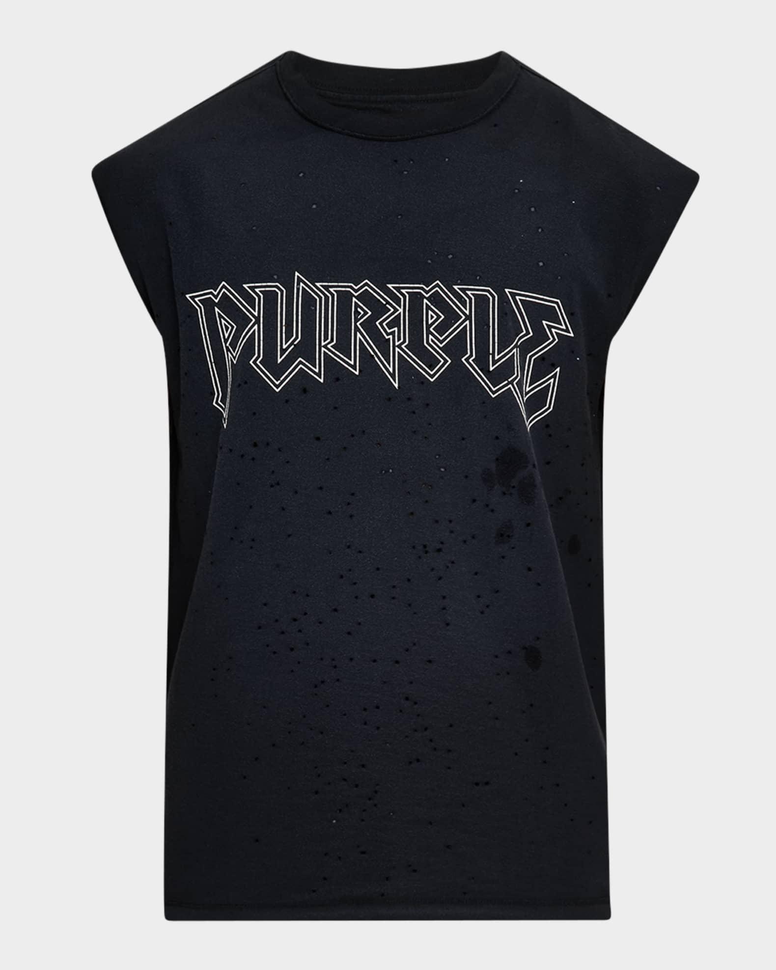 Mens Crackle Logo Tank Top Product Image