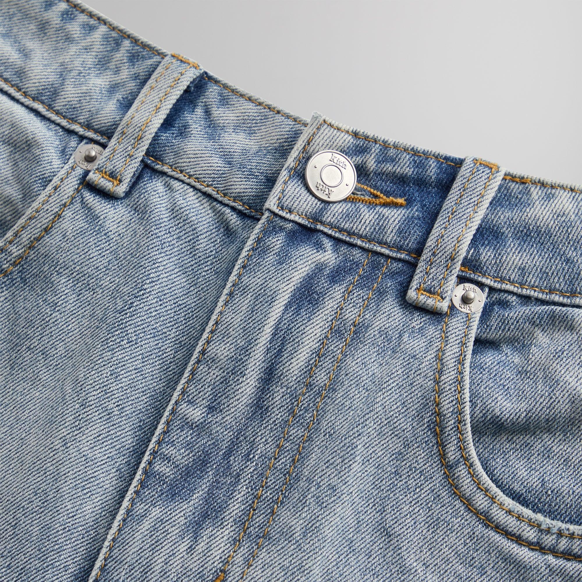 Kith Centre Straight Jean - Light Indigo Male Product Image
