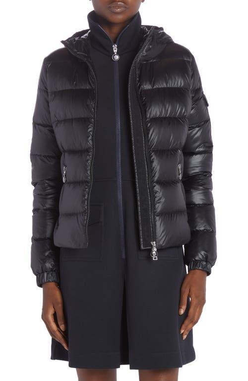 Moncler Gles Hooded Down Puffer Jacket Product Image