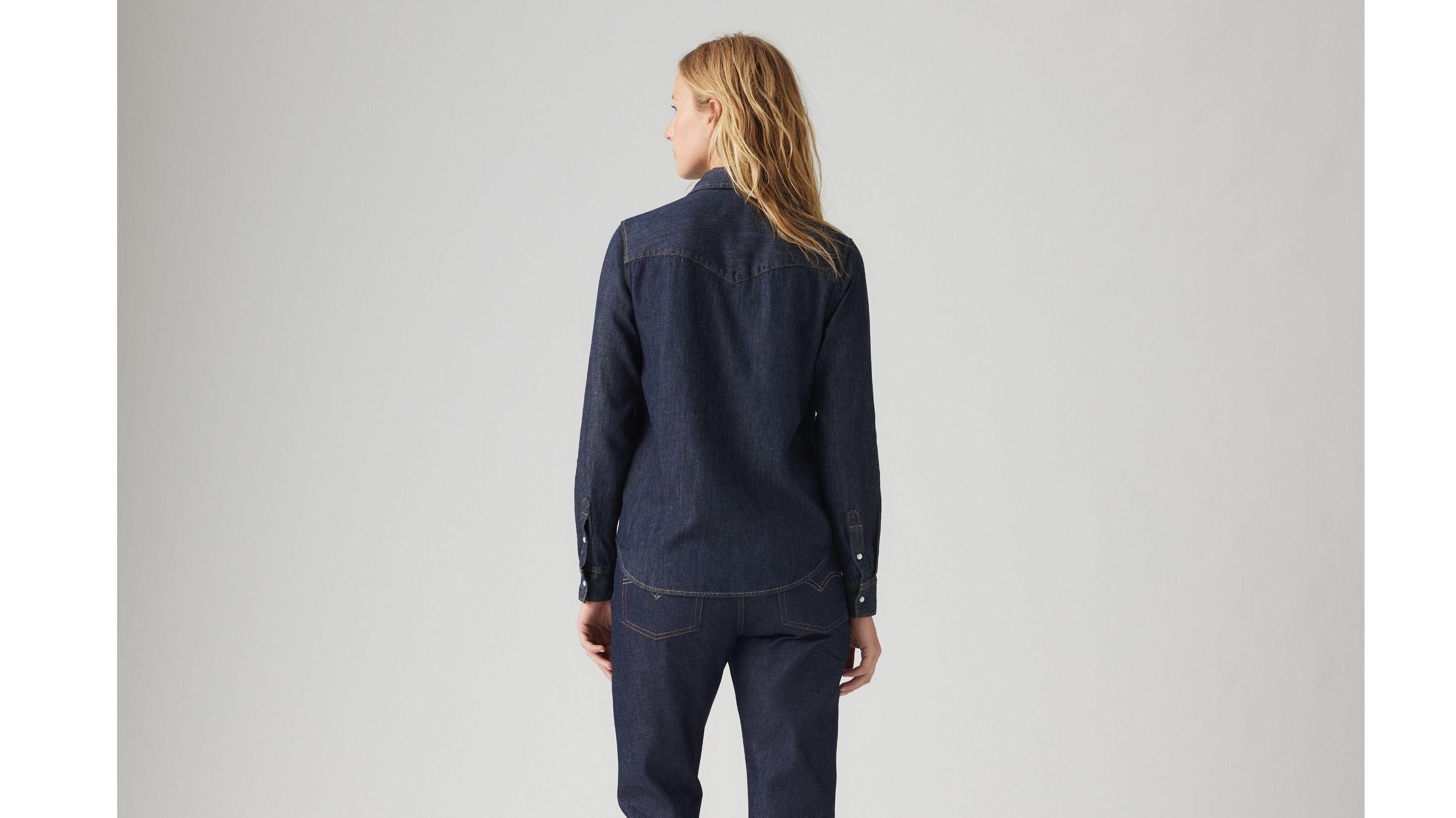Iconic Western Denim Shirt Product Image