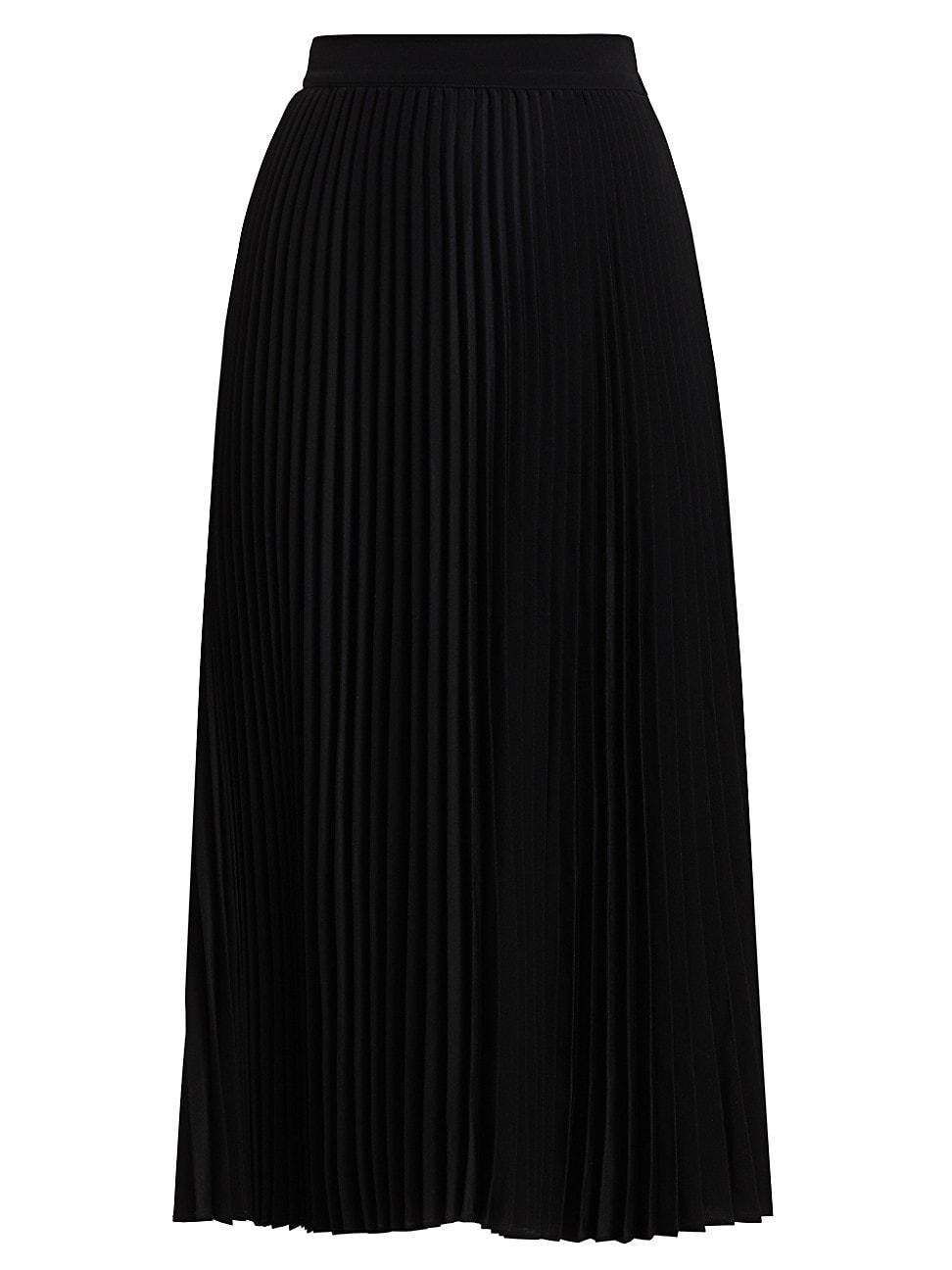 Pleated Midi Skirt Product Image