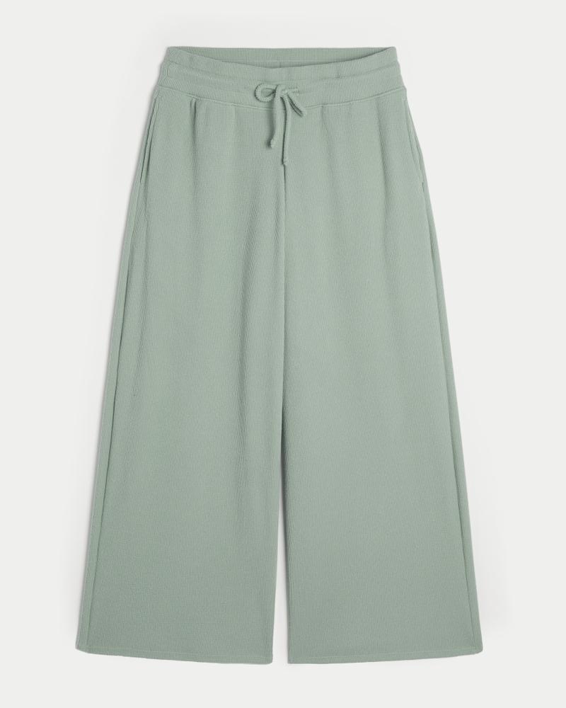 Gilly Hicks Baggy Cozy Waffle Pants Product Image
