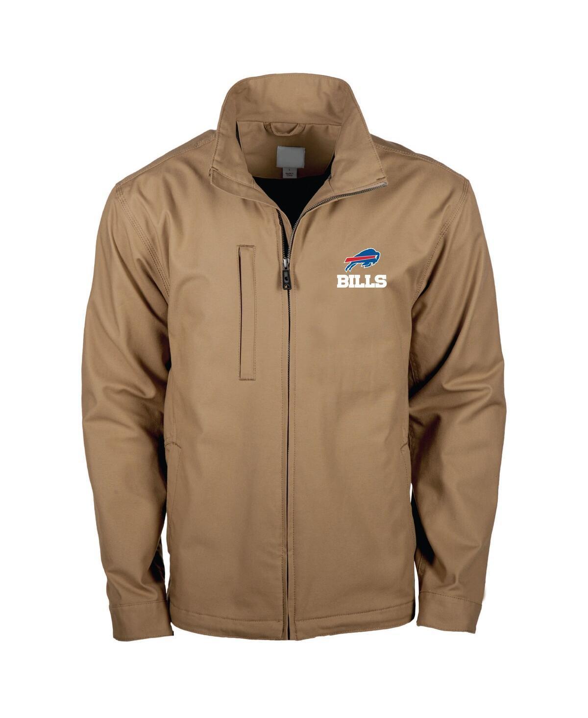 Mens Dunbrooke Tan Buffalo Bills Journey Workwear Tri-Blend Full-Zip Jacket Product Image