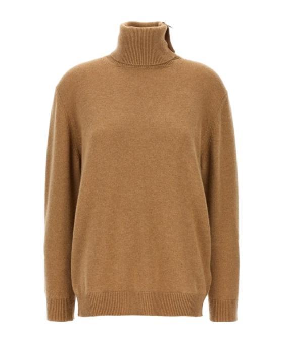 FABIANA FILIPPI High Neck Sweater Sweater, Cardigans In Beige Product Image